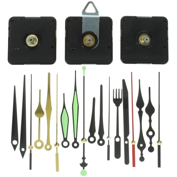FOMIYES Clock Replacement Parts Kit Plastic Material High Torque Quartz Technology Diy Design 10X0.9In 1Set