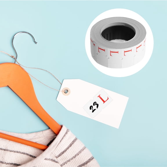 FOMIYES Clothing Size Stickers, Strong Adhesive Size Labels for T-Shirts, Sweaters, Pants, Laundry and Retail Organization