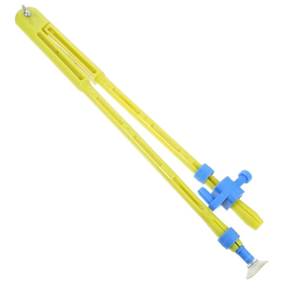 FOMIYES Compass Tool for Measuring Lengths Plastic Drawing Compass in Yellow 1Set Back to School