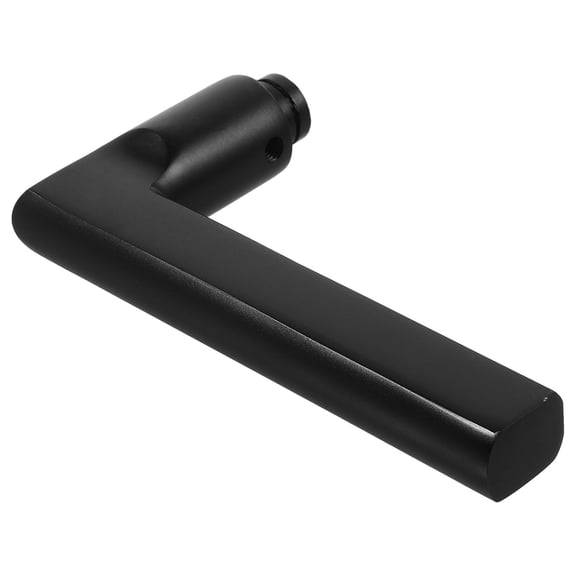 FOMIYES Black Metal Door Knob Replacement for Bedroom Bathroom Rust Resistant Heavy Duty