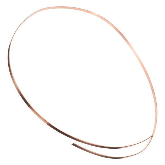 FOMIYES Copper Grounding Rod Copper Flat Bar Copper 1Pcs For Mechanical Applications