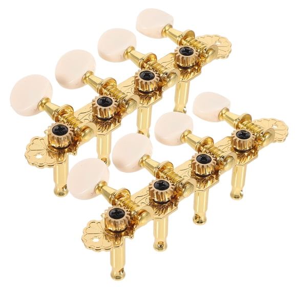 FOMIYES Mandolin Tuner Pegs Guitar Tuners Metal Golden 1 Set