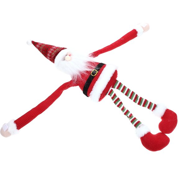 FOMIYES Cute Xmas Ornaments Conical Shape Non-woven Fabric Christmas Tree Decor 1Set for Photography Prop