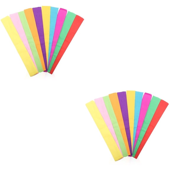 FOMIYES DIY Folding Paper Assorted Color for Handcrafts and Flower Wrapping 40Sheets