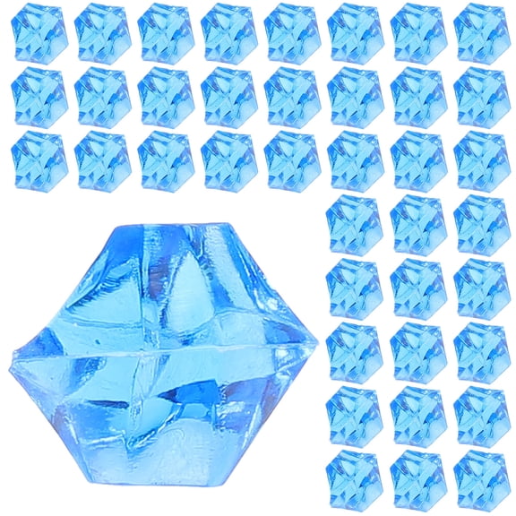 FOMIYES play ice cubes Fake Ice Cubes Acrylic Decoration Food Photography 450pcs