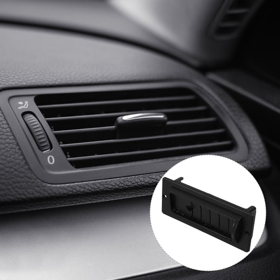 FOMIYES Black Dashboard Air Vent Replacement Trim for Car Interior, Compatible with Cars, Trucks, and Various Vehicles
