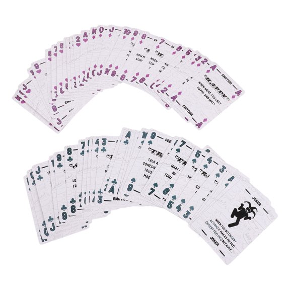 FOMIYES Deck of Emotions Card Game for Relaxed Group Conversation and Engagement