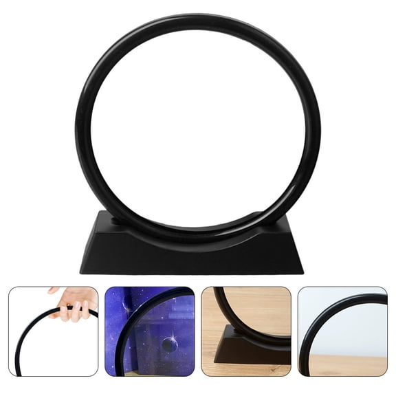 FOMIYES Decorative Black Moving Sand Art Picture Frame with Excellent Wear Resistance