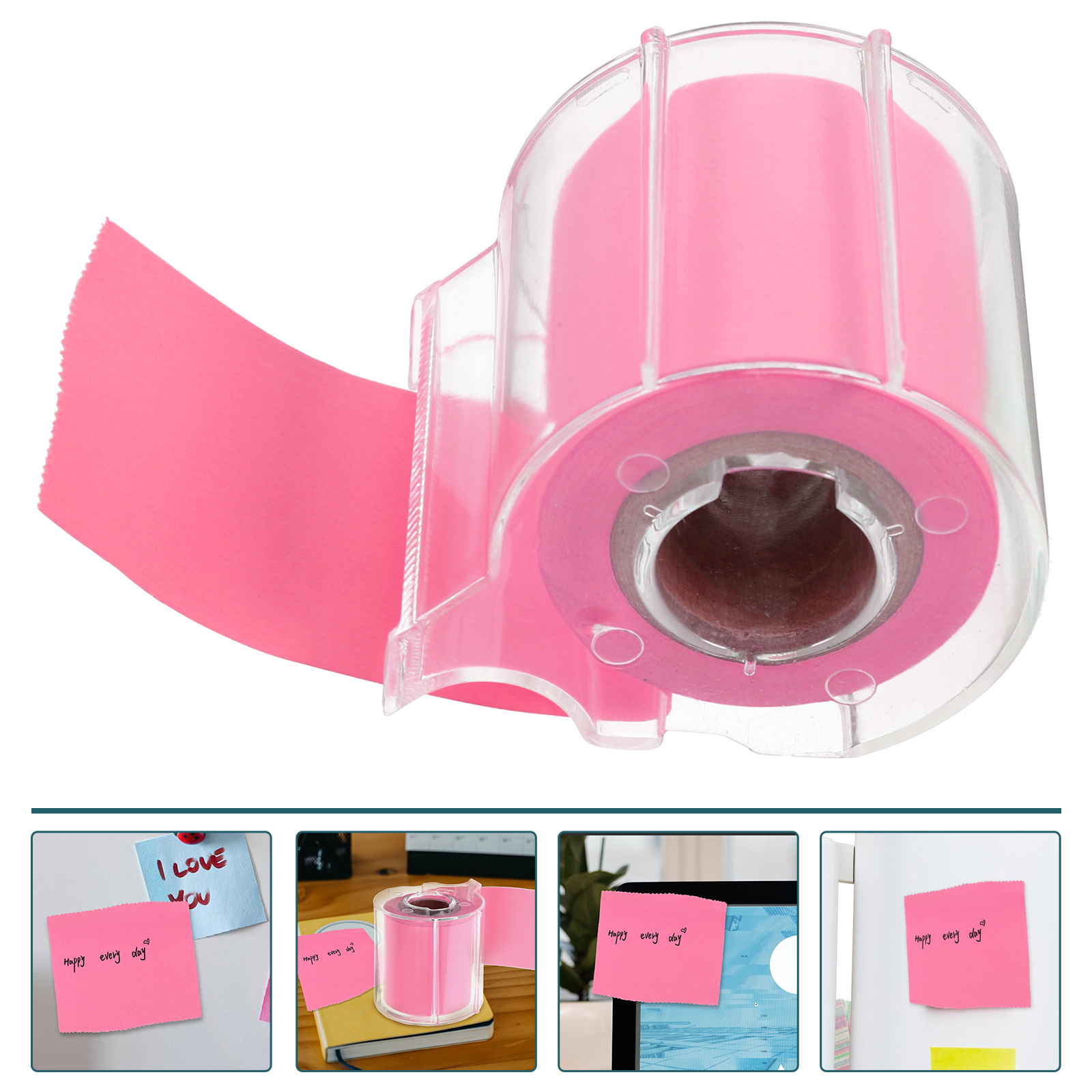 Desktop Note Roll FOMIYES Decorative Memo Stickers Portable Note Tape Multi Function Note ...