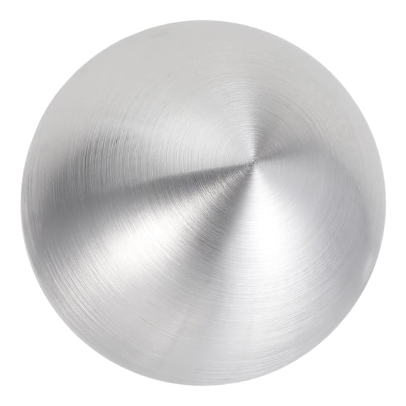FOMIYES Stainless Steel Decorative Sphere 7 Inch Brushed Silver Accent