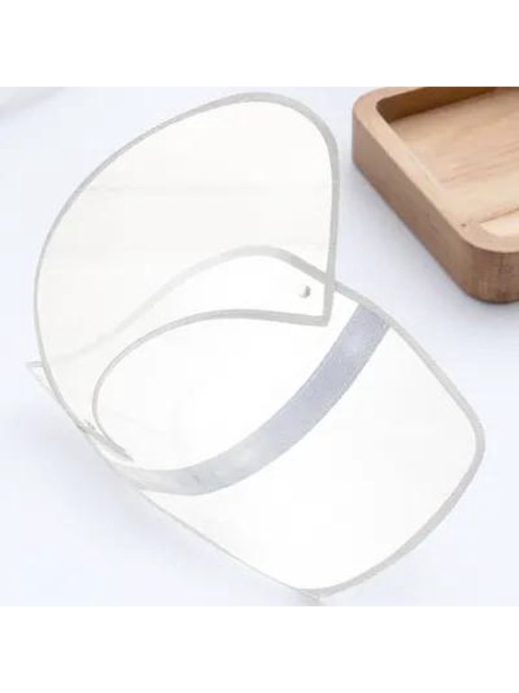 Detachable Clear Rain Visor, Plastic Hat Shield for Better Visibility in Wet Weather