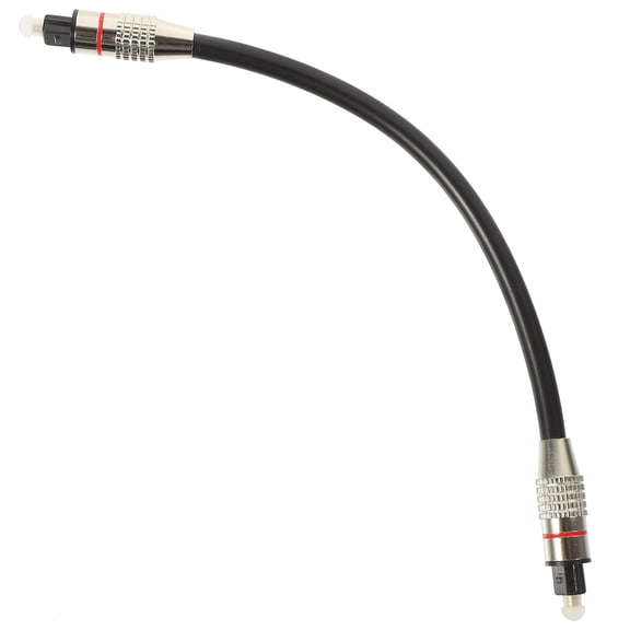 FOMIYES Optical Cable for Game Console Black Fiber Cord with Plated Gold Plated Connectors and Excellent Durability