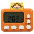 FOMIYES Digital Timer for Students Orange Plastic Multi-Function for ...