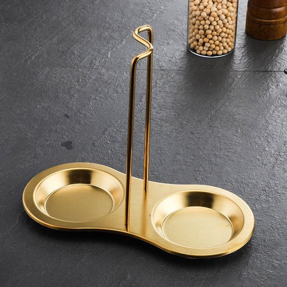 FOMIYES Dish Drying Rack For Kitchen Counter Stainless Steel Golden Sleek Design 1Set