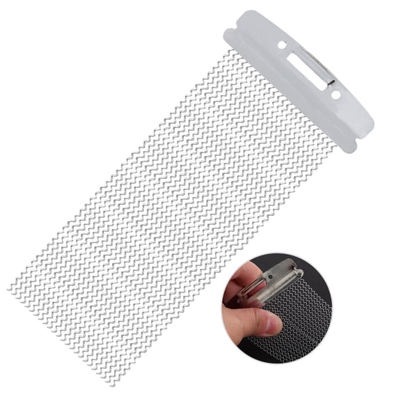 FOMIYES Drums Instrument Snare Drum 14.50X6.50X0.30CM Silver