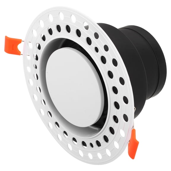 FOMIYES Drywall Embedded Circular Ac Vent Cover for Home Hvac Ceiling Vent Replacement