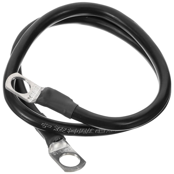 FOMIYES Durable Battery Inverter Cables with Lugs for of and Brass Black 0.5m