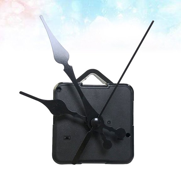 FOMIYES Durable Black Clock Movement Accessory for Accurate Timekeeping and Clock Repair
