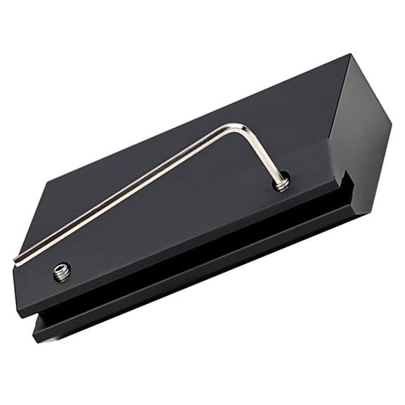 FOMIYES Durable Black Metal Guitar Fret Tool with Precise Clamping for Easy Use and Adjustments, Lightweight Design