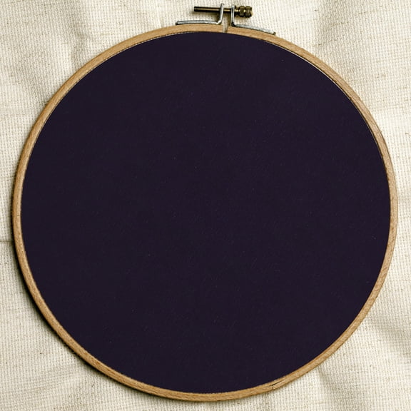 FOMIYES Linen Cloth Needlework Fabric Cotton Dark Blue 12Set