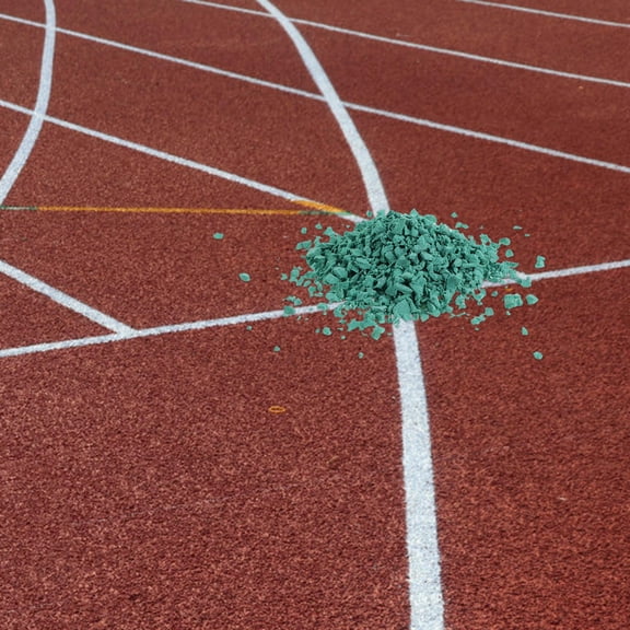FOMIYES Durable Green Rubber Infill for Synthetic Turf Versatile Use Athletic Field