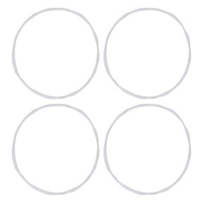 FOMIYES Durable White Nylon Ukulele String for Balalaika Provides Clean Clear Sweet Tone