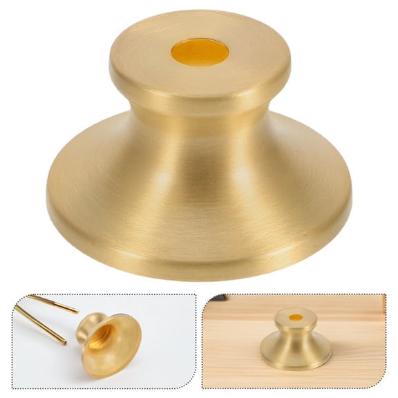FOMIYES Elegant Copper Lamp Fitting Parts Golden Finial for Wall Mount Lamps