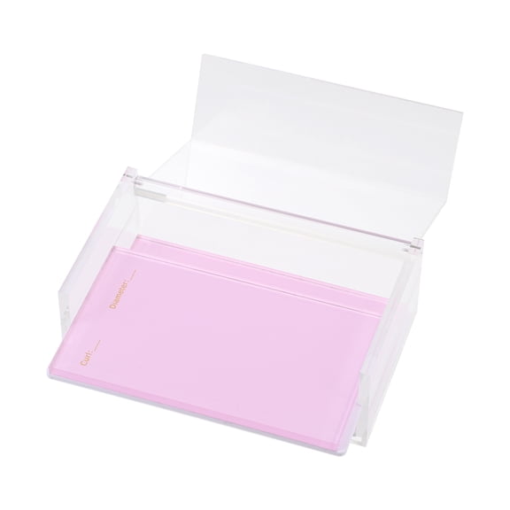 FOMIYES Empty Lash Case Pink Eyelash Packaging Box for Giving 1Pcs