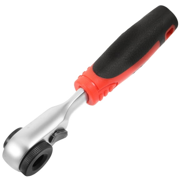FOMIYES Ergonomic Red Ratcheting Wrench for Brake Adjustment with High Strength Steel Material