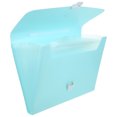 thumbnail image 1 of FOMIYES Expanding Paper File Holder Accordion File Folder Handheld File Organizer Plastic Accordion File Folder, 1 of 8