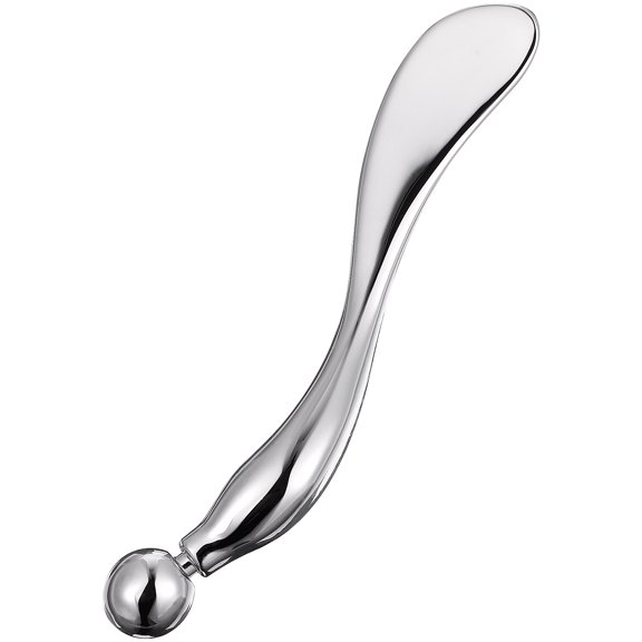 FOMIYES Eye Massage Spoon Zinc Alloy Fatigue Relief Tool for Women 1Pack