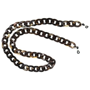 FOMIYES Fashionable Multi Color Acrylic Face Mask Holder and Glasses Chain for Daily Use