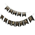 thumbnail image 1 of FOMIYES Festival Decorations 1Set Paper New Year Themed Hanging Decor Rectangular Black, 1 of 8