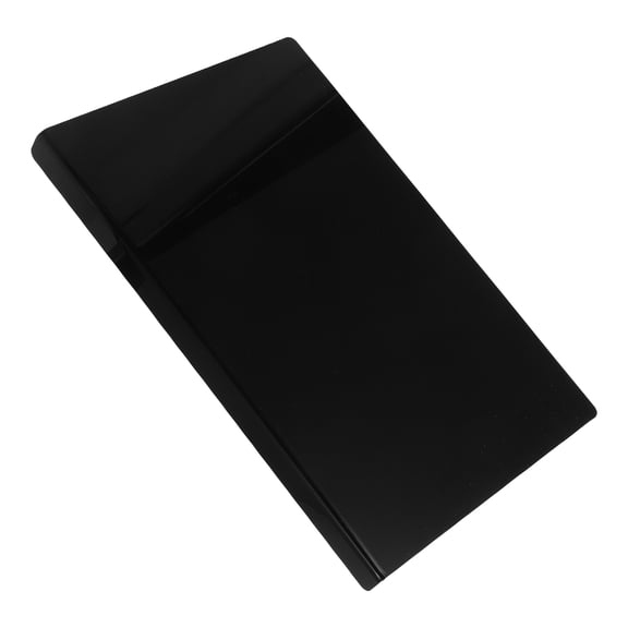 FOMIYES Flexible Kitchen Cutting Boards For Countertop Black Acrylic Non Slip Slicing Meat 1Pack