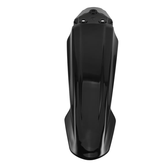 FOMIYES Front Tire Fender for Urban Commuting Roads, Black Plastic, Rigid Body and All Weather Protection