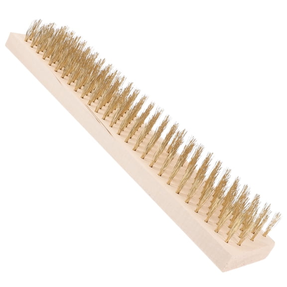 FOMIYES Garden Moss Removal Brush for Yard and Tile Cleaning, Beige Scrub Brush, 1 Set
