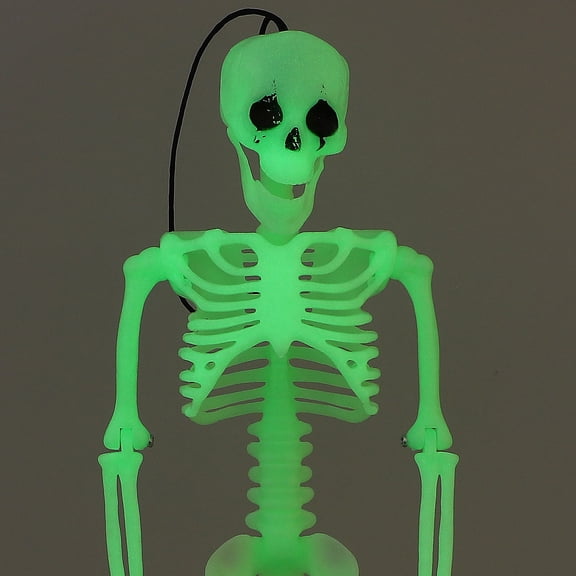FOMIYES Glow in The Dark Green Plastic Skeleton for Stylish Home Decoration