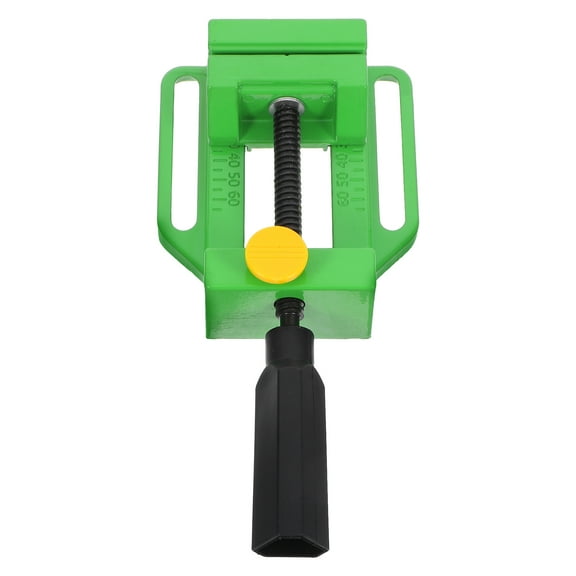FOMIYES Green Aluminum Alloy Bench Vise with Quick Release for Woodworking Tasks