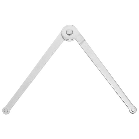 FOMIYES Grinder Wrench Adjustable 1Pcs Silver Steel for Angle Grinder Repair and Maintenance Work