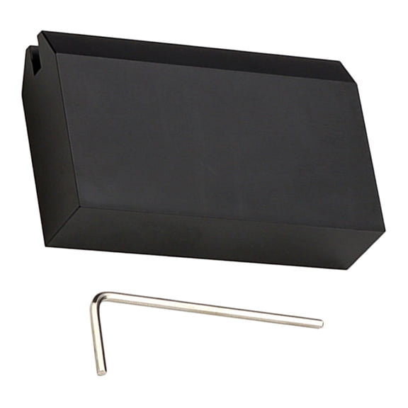 FOMIYES Guitar Accessories Guitar Fret Press 6.40X4.00X1.60CM Black