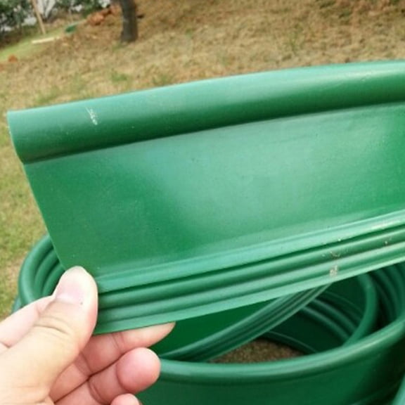 FOMIYES Green Plastic Garden Lawn Edging Border for Landscape and Yard Projects