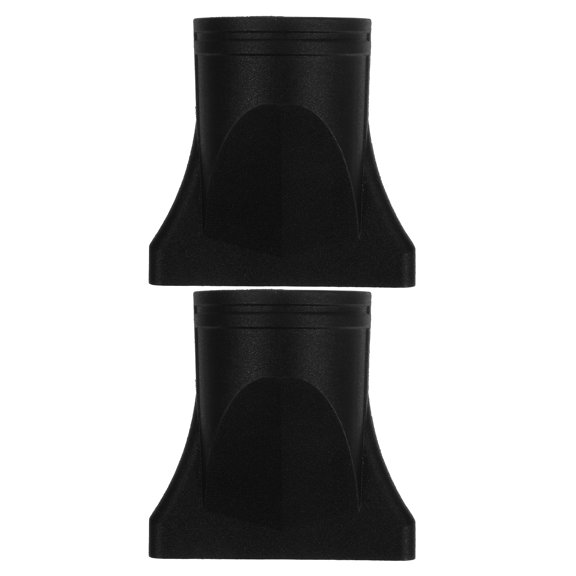 FOMIYES Hair Dryer Concentrator Attachment Black Universal Fit for Home Use 2Pcs