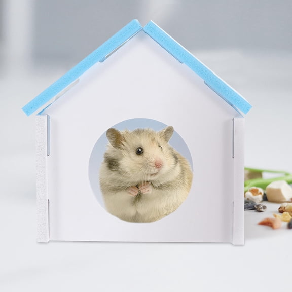 FOMIYES Hamster Resting Nests Hamster House PVC 1Pcs for Little Mice and Chinchillas