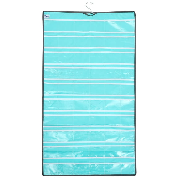 FOMIYES Hanging Pocket Chart Study Cards Holder Small Storage Bag Visual Schedule Chart Whiteboard Accessory 3 Pockets