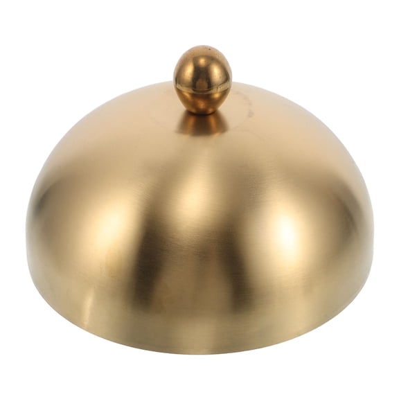 FOMIYES Heavy Duty Golden Stainless Steel Melting Dome for Griddle and Outdoor Bbq Use