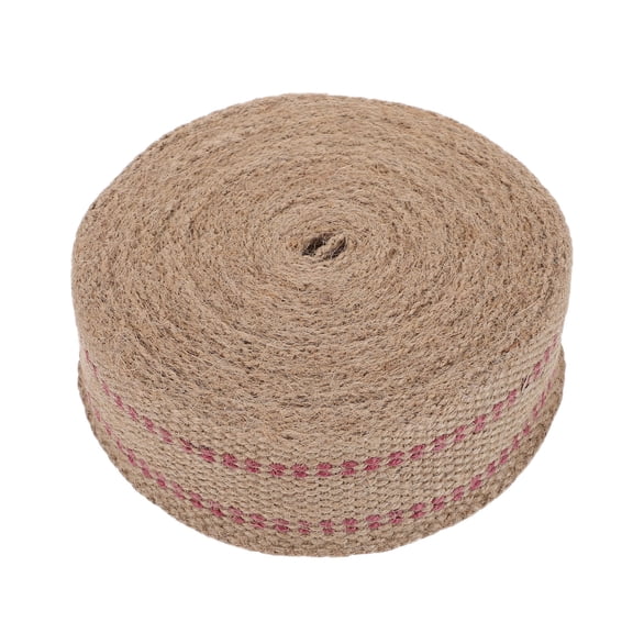 FOMIYES Multi-Purpose Jute Webbing Tape for Indoor and Outdoor Craft, Upholstery, and Projects