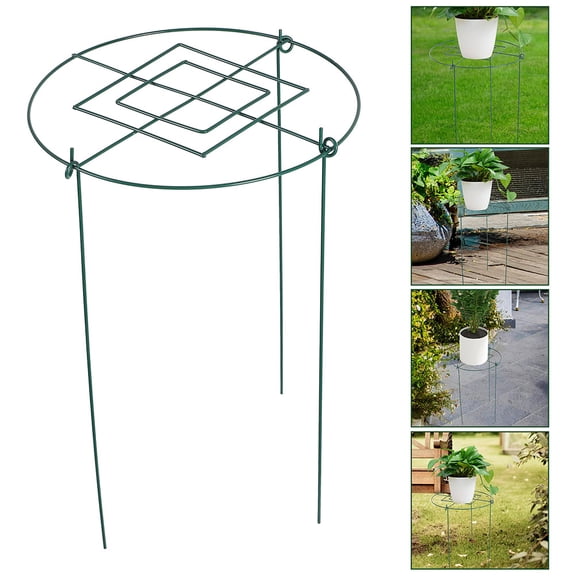 FOMIYES Hemoton 2Pcs Garden Trellis for Potted Plants Climbing Plants Support Metal Rack Plant Stand