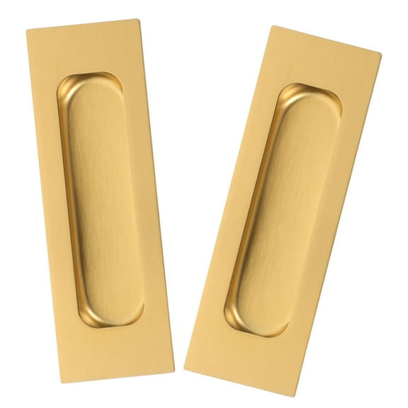 FOMIYES Hemoton 2-Pack Recessed Cabinet Door Handles Replacement Hardware for Kitchen and Furniture