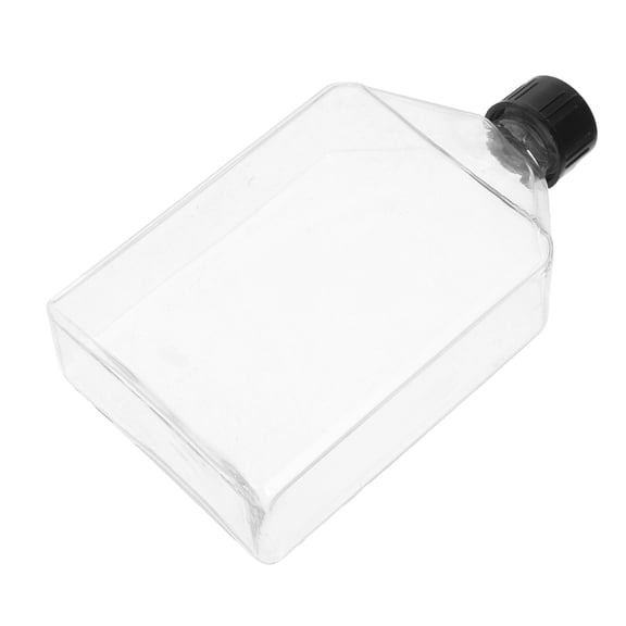 FOMIYES High Borosilicate Glass Cell Culture Flask with Plug for Bioscience Research
