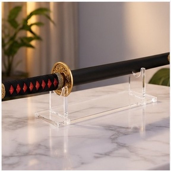 FOMIYES Holder Display Stand Acrylic 2pcs with Stable Base for Wands